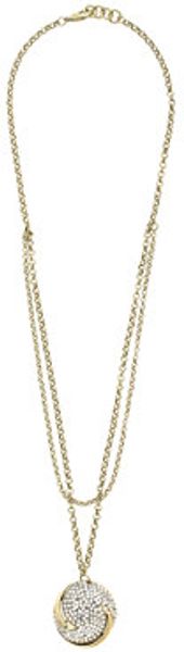 J.Crew Lulu Frost For Jcrew Swirling Waves Pendant Necklace - Lyst