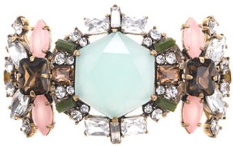 J.Crew Crystal Compilation Bracelet - Lyst