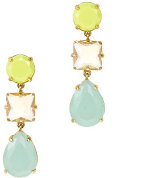 J.Crew Neon Drop Earrings - Lyst