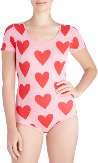 ModCloth Amour The Merrier Bodysuit - Lyst