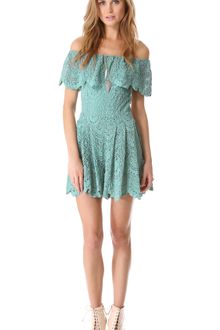 Nightcap Clothing Lace Poolside Romper - Lyst