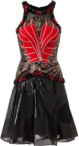 Rodarte Âmedieval Fantasyâ Embellished Bodice Dress - Lyst