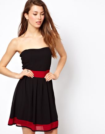Wal-g Bandeau Prom Dress - Lyst