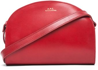 A.P.C. Half Moon Bag in Red - Lyst