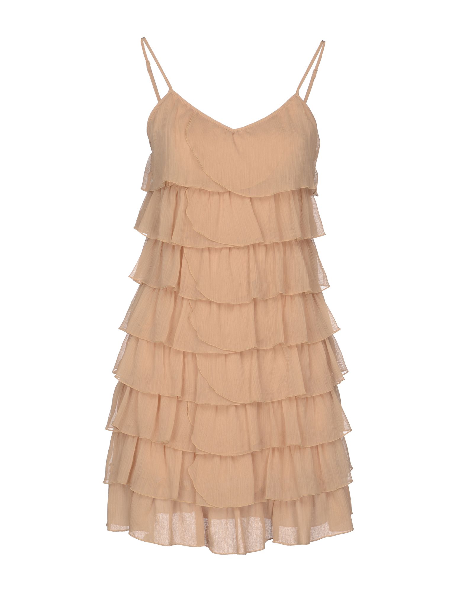 Guess Short Dresses in Beige Lyst