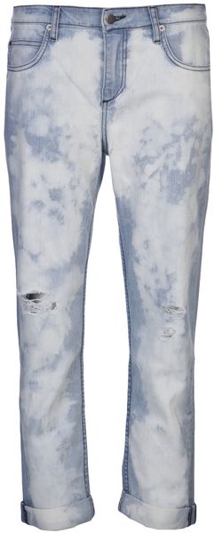 Haute Hippie Cropped Skinny Jean - Lyst