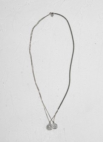 John Varvatos Hematine Necklace - Lyst