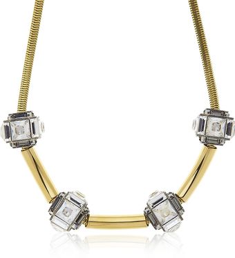 Lanvin Ariane Deco Crystal Choker - Lyst