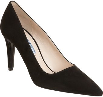 Prada Pointed Toe Pump - Lyst