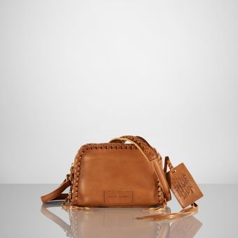 Ralph Lauren Vachetta Braided Crossbody - Lyst