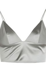 T By Alexander Wang Triangle Bralet