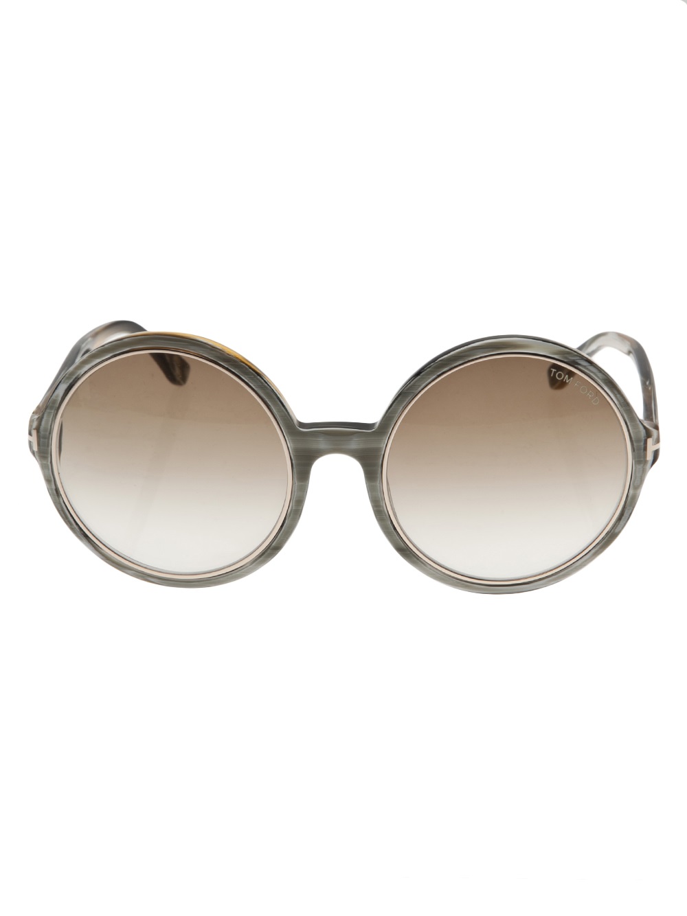 tom ford carrie round sunglasses