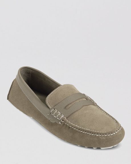 suede loafers in summer