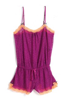 Kensie Keepers Sheer Lace Romper - Lyst