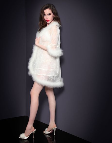 agent provocateur vintage white dress