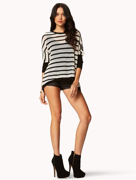 forever 21 open back sweater