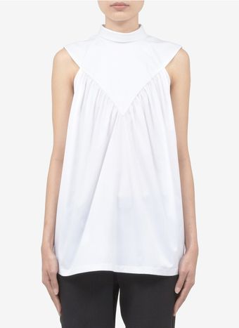 Givenchy Cotton Vpanelled Blouse - Lyst