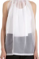 Givenchy Sheer Sleeveless Blouse