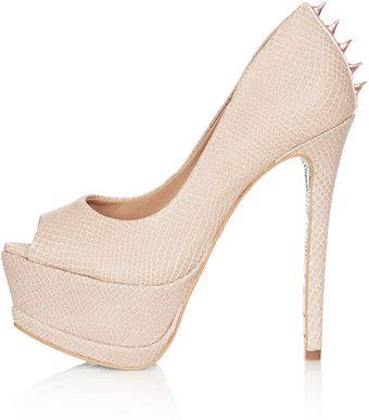 Topshop Cjg Peeptoe Courts By CJG - Lyst