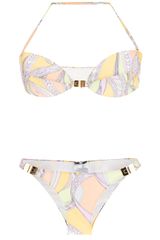 Emilio Pucci Pattern Print Bikini