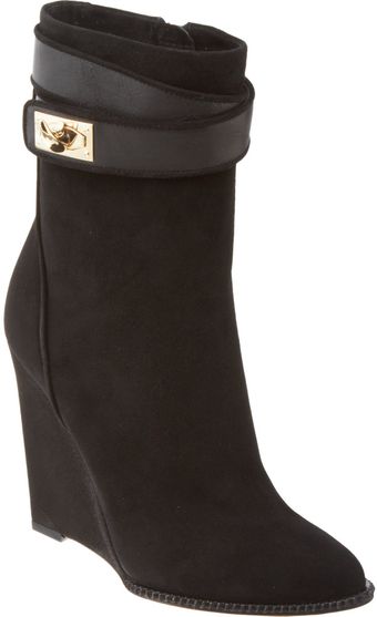 Givenchy Shark Tooth Wedge Ankle Boot - Lyst
