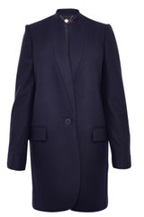 Stella McCartney Black One Button Coat