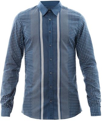 Gucci Handkerchief Print Shirt - Lyst