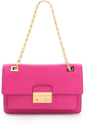 Michael Kors Collection Gia Shoulder Flap Handbag - Lyst