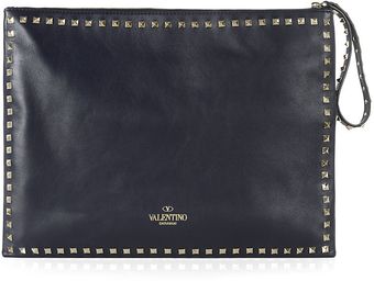 Valentino Large Rockstud Pouch - Lyst
