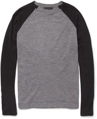 Alexander Wang Raglan Sleeve Merino Wool Sweater - Lyst