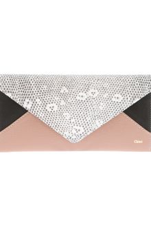 Chloé Colour Block Envelope Wallet - Lyst