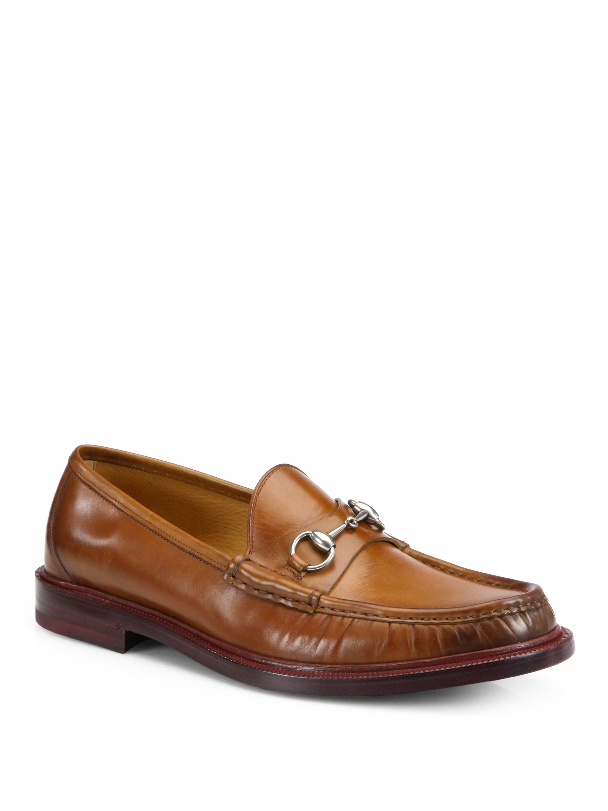 Gucci Legend Loafers in Brown for Men | Lyst