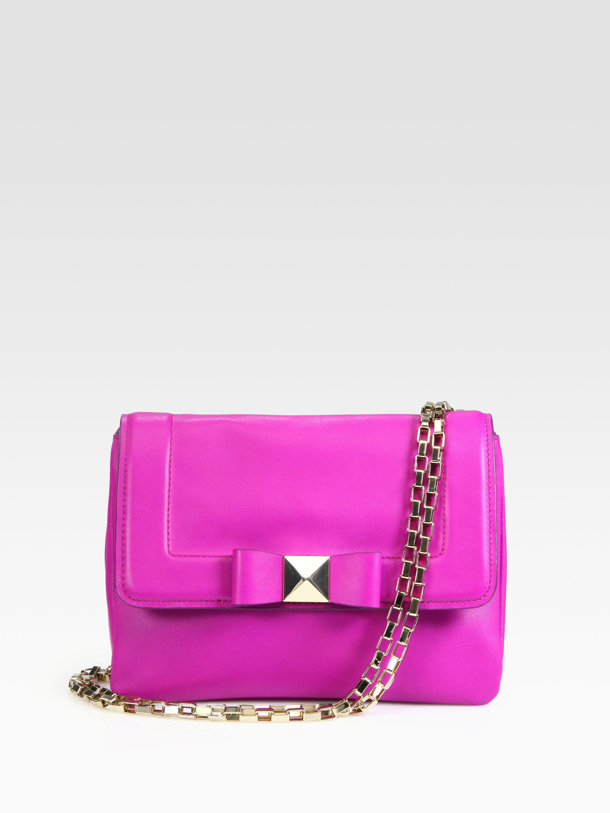 Kate Spade Justine Bow Terrace Crossbody Bag in Purple (baja rose) Lyst