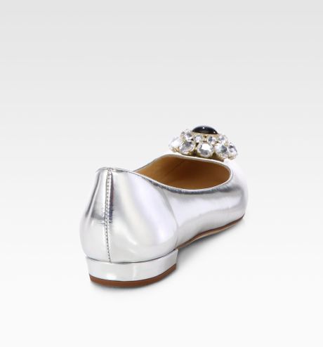 kate spade silver flats