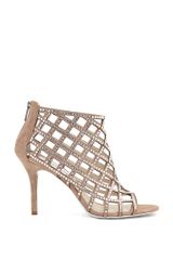 Michael by Michael Kors Mushroom Yvonne Caged Shoe Boots