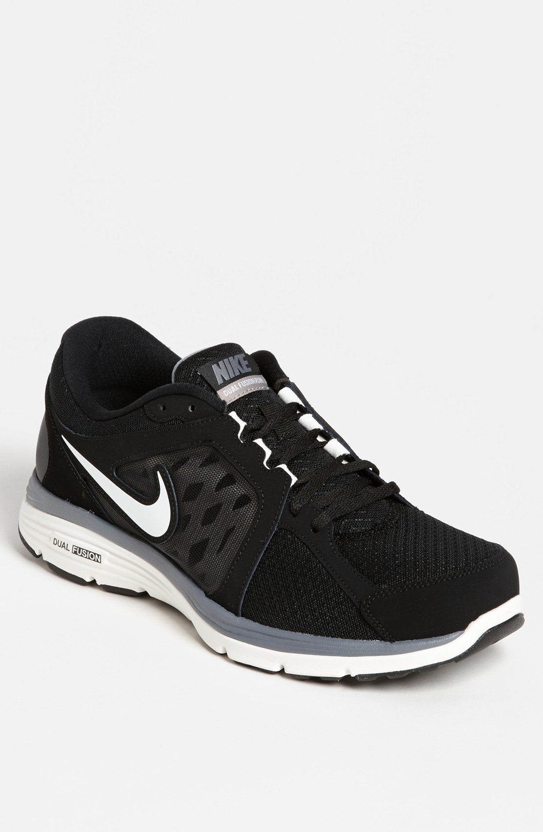 Nike Dual Fusion Run Running Shoe Men in Black for Men Nike Dual Fusion Run Running Shoe Men in Black for Men