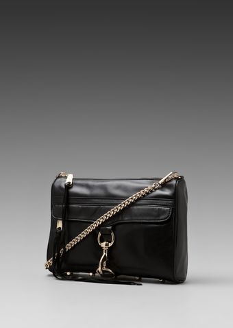 Rebecca Minkoff Mac Clutch in Black - Lyst