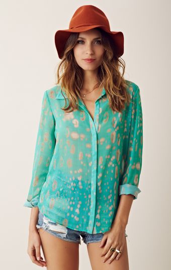 Rory Beca Silk Andes Blouse - Lyst