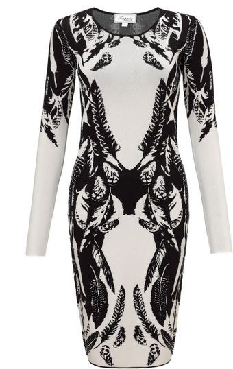 Temperley London Plume Jacquard Knit Dress - Lyst