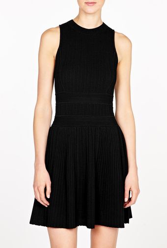 Theory Enchanted Chloh Knitted Aline Fit and Flare Dress - Lyst