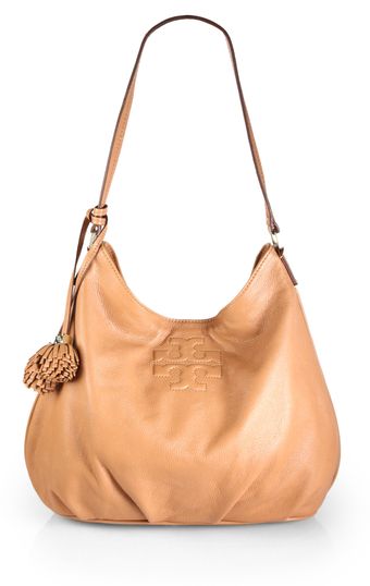 Tory Burch Thea Leather Hobo - Lyst