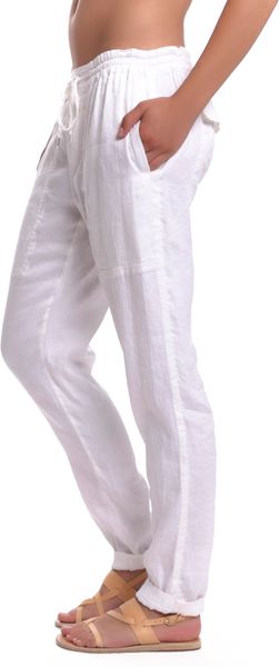 vince white pants