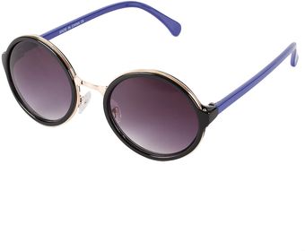 Topshop 90s Round Sunglasses - Lyst