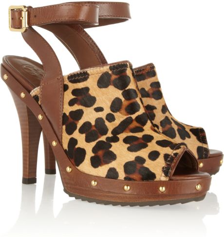 tory burch leopard print shoes