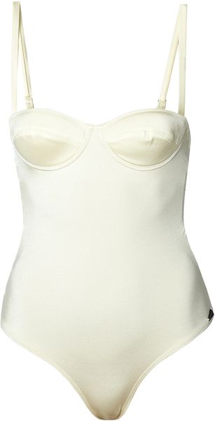 Prism Cream Structured St Barts Multiway Swimsuit - Lyst