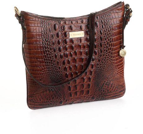 Brahmin Chambray Normandy Anywhere Convertible Satchel - Brahmin - Handbags & Accessories - Macy's