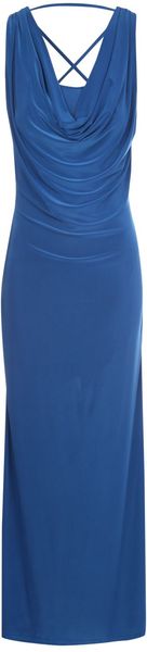 Jane Norman Cross Back Maxi Dress - Lyst