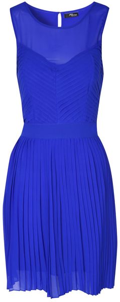 Jane Norman Pleated Prom Dress - Lyst