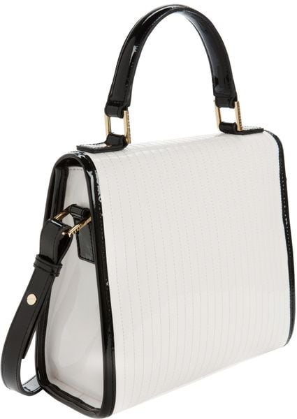 ted baker black and white bag