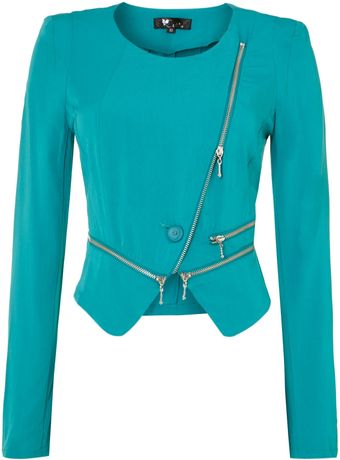 Cutie Lightweight Zipper Blazer - Lyst